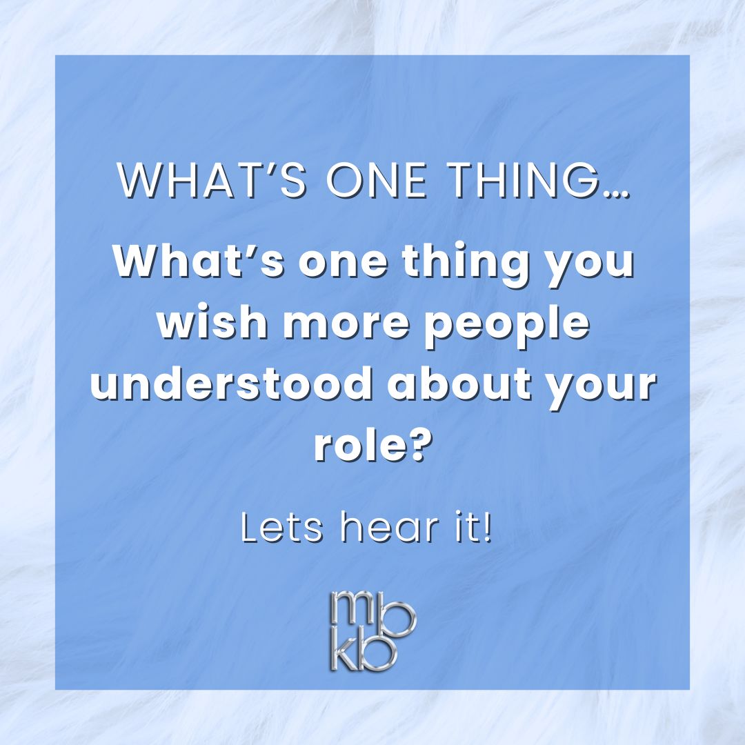 mbkbtraining's tweet image. 💼 What’s one thing you wish more people understood about your role? 🧠

Every role comes with its own challenges and unseen wins.

👇 Shine a light on yours, what do people often overlook?

#TeamThoughts #MBKB #MBKBTraining #RoleAwareness #BehindTheScenes #WorkLife