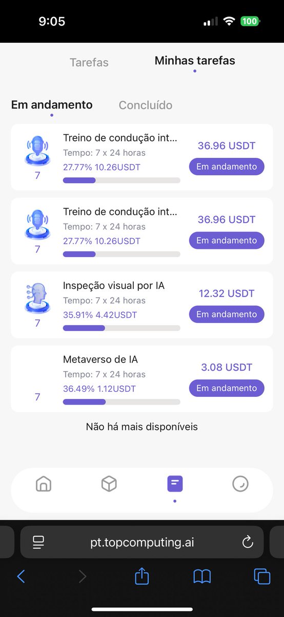 TopComputingPT's tweet image. JUNTE-SE À TOPCOMPUTING O maior provedor de serviços de compartilhamento de poder de computação distribuída do mundo.
pt.topcomputing.ai/login/register…