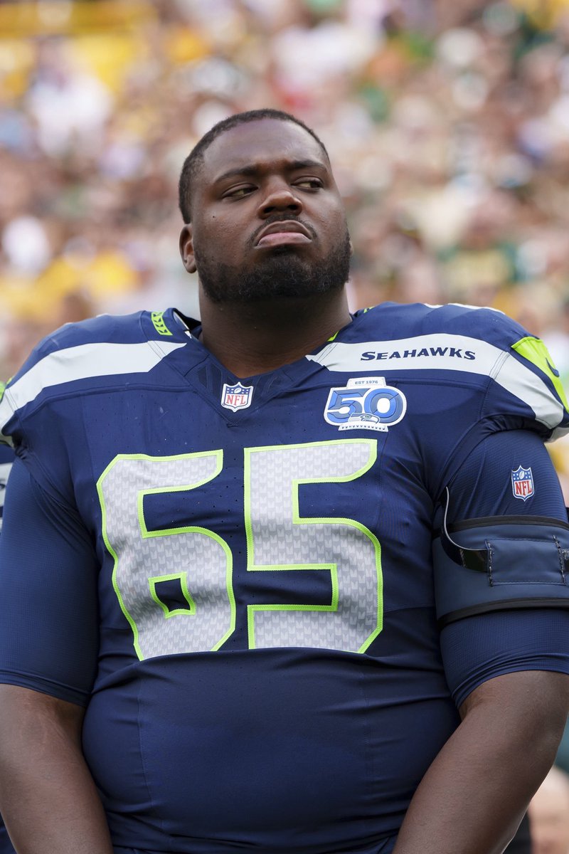 Trade! The #Seahawks are sending OT Michael Jerrell to the #Falcons for a conditional 2027 seventh-round pick, per source.