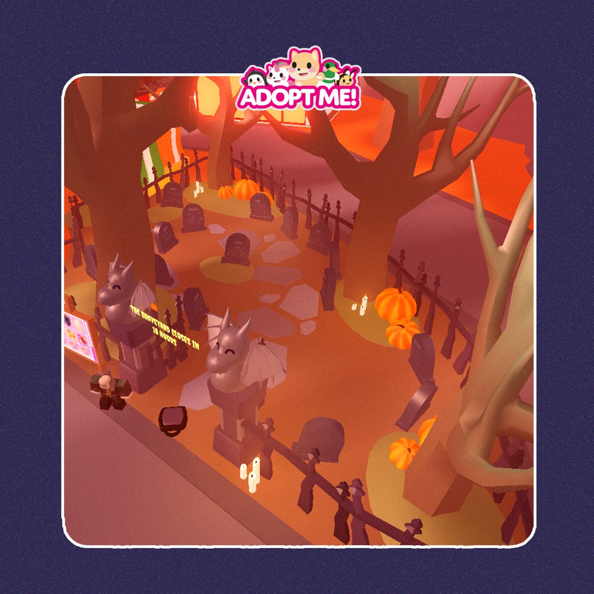 AdoptAme_News's tweet image. Did you want to see Graveyard this year for Halloween? 🪦

Is it a good idea to add it back?

#AdoptMe #Roblox #AdoptMeRoblox #AdoptMeTrade