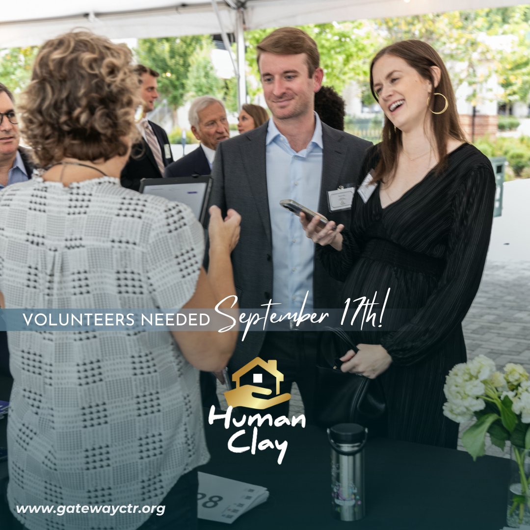 gatewayctr's tweet image. We’re in need of changemakers like you! Volunteer for our upcoming Human Clay fundraiser. You're one click away from impacting your community. Click here to sign-up 👉bit.ly/HC25Volunteers