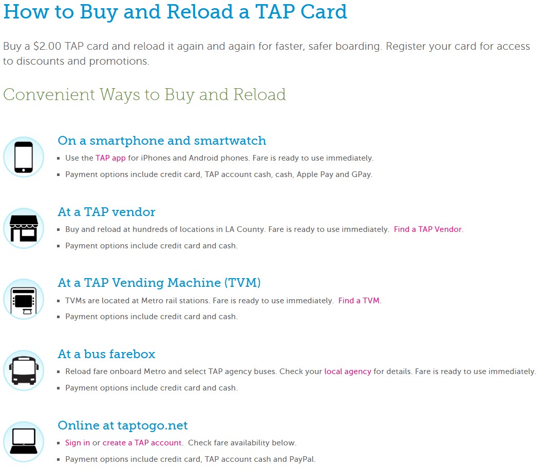 Did you know that there are multiple ways to buy and reload your TAP Card? Visit TAP today!
taptogo.net/TAPPurchase #transit #tapyourfare