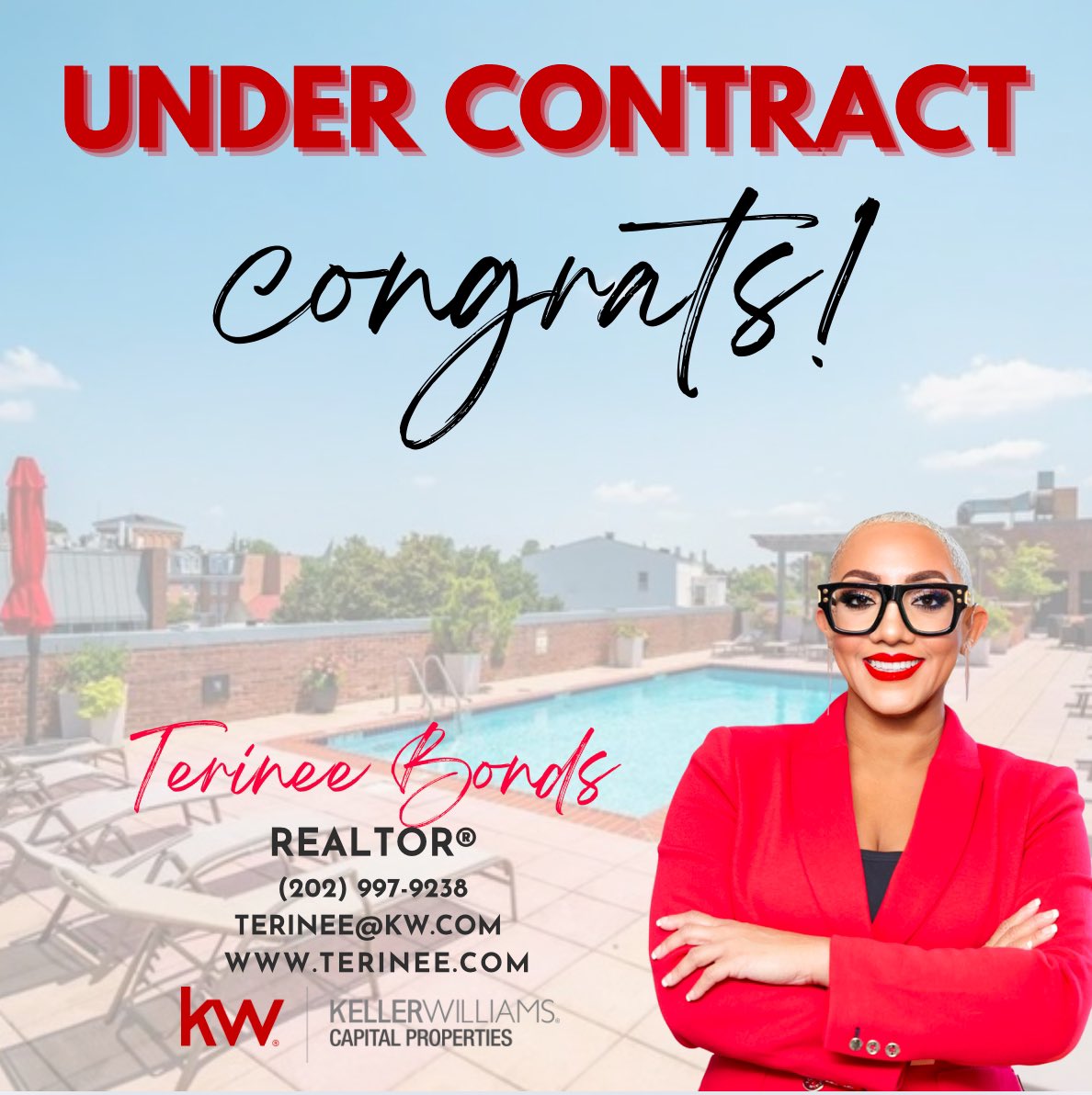 Honored to help my repeat clients secure another home in the DMV! 🏡 They knew exactly what they wanted and trusted me to negotiate an unbelievable deal in today’s ever-changing market.

#UnderContract #DMVRealtor #DCRealEstate #MDRealEstate #VARealEstate #WhoYouWorkWithMatters