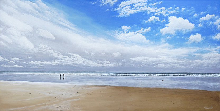 I’m delighted to share one of my prints, 'Eternal Shoreline'. This piece was inspired by the vast beauty of Saunton Sands.

For me, it’s about stillness, simplicity, and the timeless rhythm of the sea.
fineartamerica.com/featured/etern…

#artprints #fineartamerica #beachart #sauntonsands