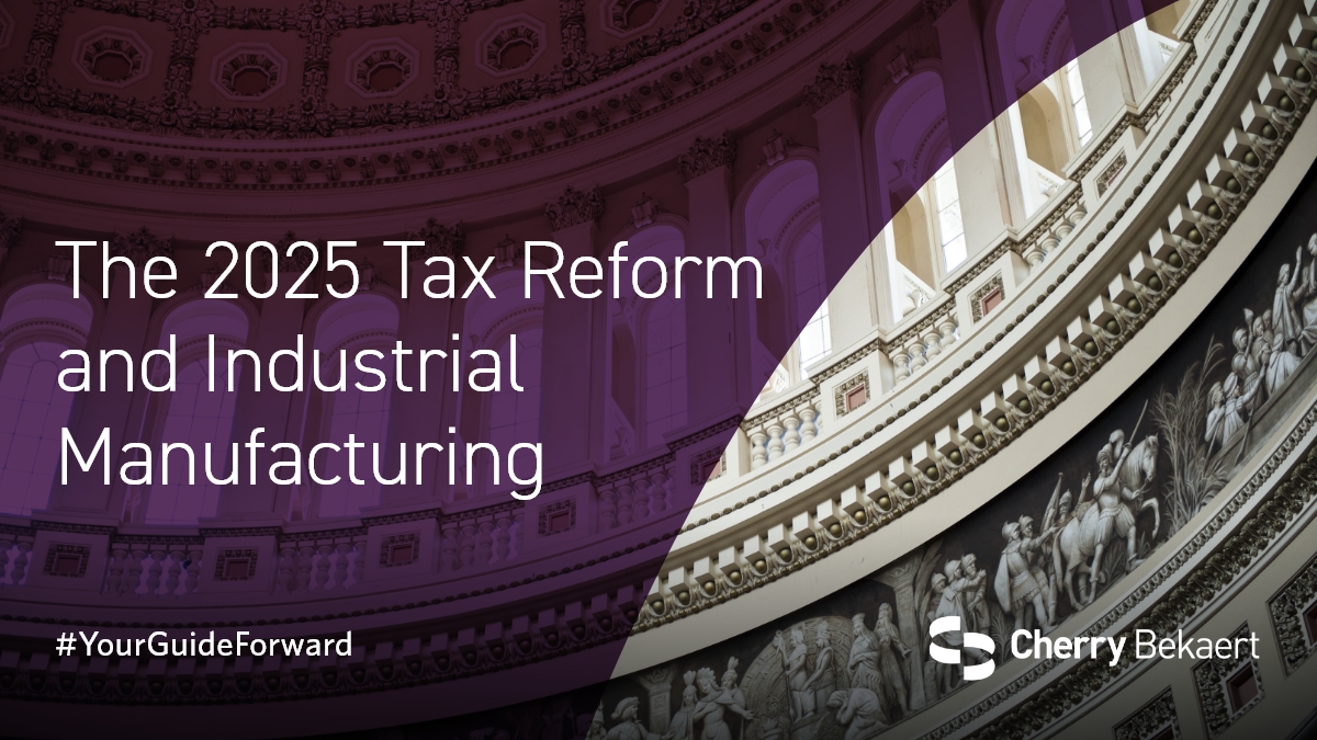 For manufacturers navigating global competition, rising input costs and evolving supply chains—the “One Big Beautiful Bill Act” (P.L. 119-21) introduces key provisions that directly impact how they compete and operate. From new growth incentives to tax credits and reduced energy