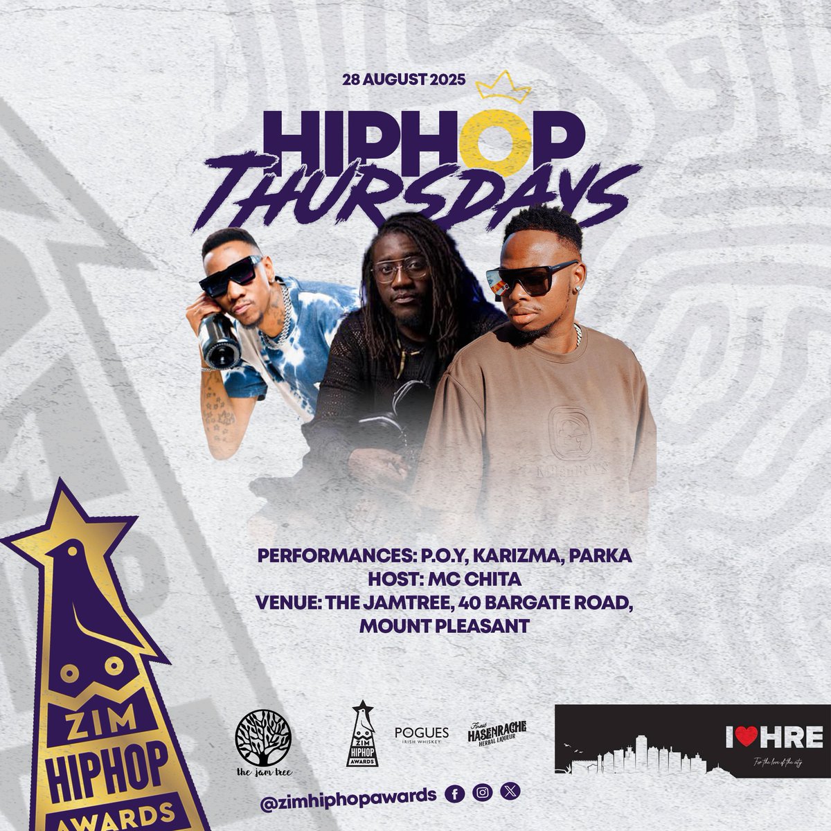 Zim hip hop awards (@zimhiphopawards) on Twitter photo We bring you the next edition of hip hop thursdays <a href="/ThejamtreeZw/">The Jam Tree Harare</a> this week. Inconjuction with zim hip hop awards pop up actictation. Remember we coming to a city near you keep your ears locked in.
Lets link up <a href="/ThejamtreeZw/">The Jam Tree Harare</a> We bring you the next edition of hip hop thursdays <a href="/ThejamtreeZw/">The Jam Tree Harare</a> this week. Inconjuction with zim hip hop awards pop up actictation. Remember we coming to a city near you keep your ears locked in.
Lets link up <a href="/ThejamtreeZw/">The Jam Tree Harare</a>