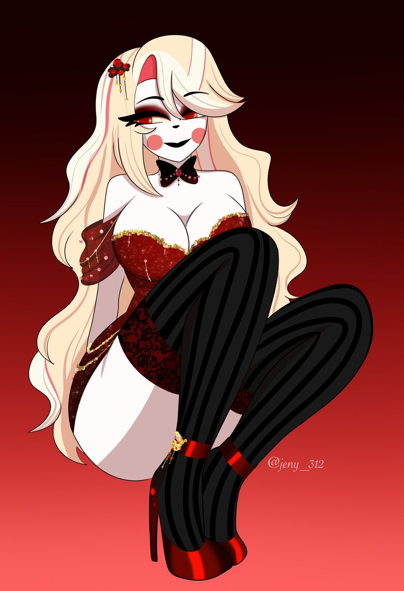 The princess who won the last vote. ♥️✨ #HazbinHotel #CharlieMorningstar #HazbinHotelFanart