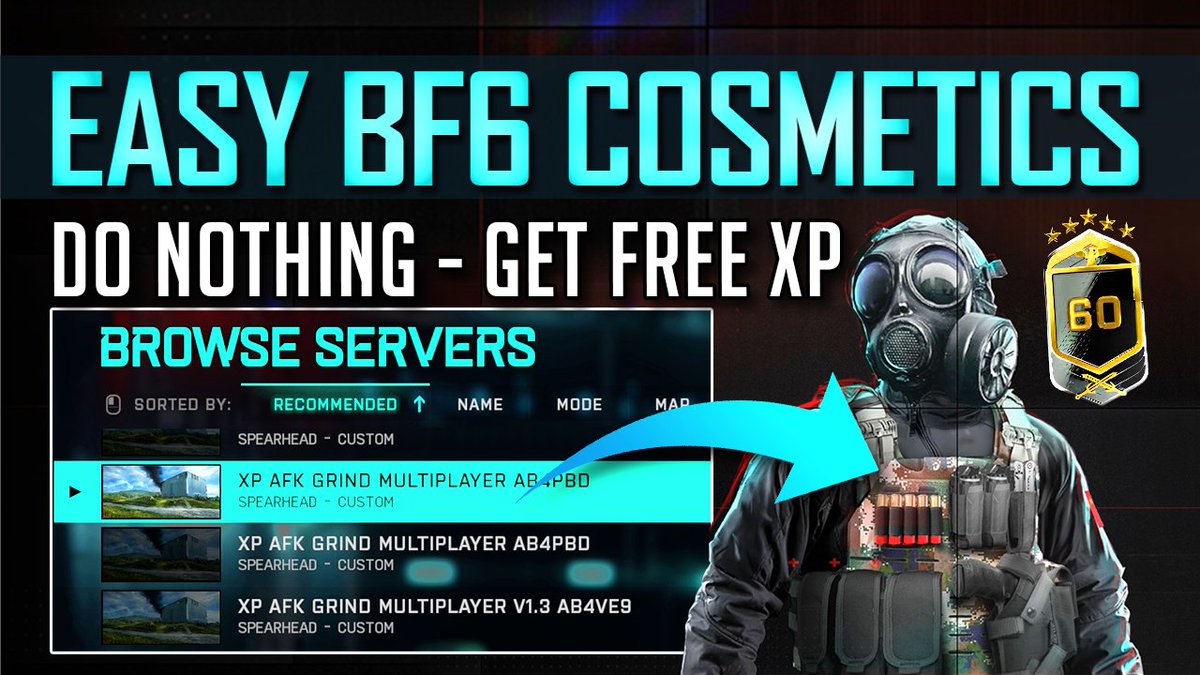 GhostGamingG's tweet photo. XP farming guide for Battlefield 2042 including the latest methods for the extremely lazy.

Watch Here👉https://t.co/fnPnYP1spw https://t.co/vvTdY57wpJ