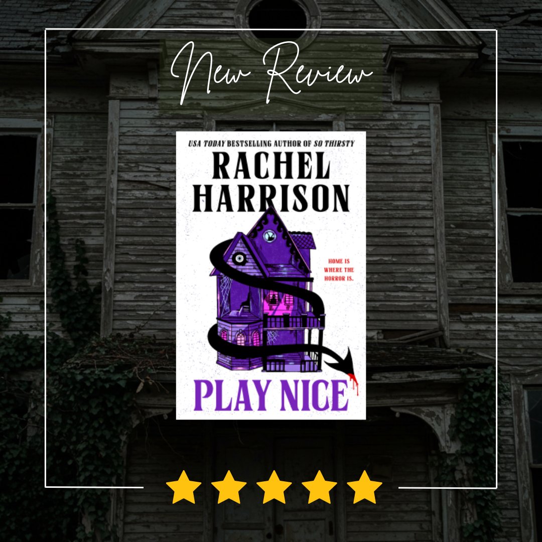kindigblog's tweet image. HAPPY PUBLICATION DAY!

#PlayNice by Rachel Harrison is out TODAY!

&apos;A haunted house story for the modern day&apos; - read my 5 ⭐️review: kindig.co.uk/post/play-nice

@TitanBooks #BookReview #BookBlog #BookBoost #BookRecommendation #books #booklaunch #publicationday