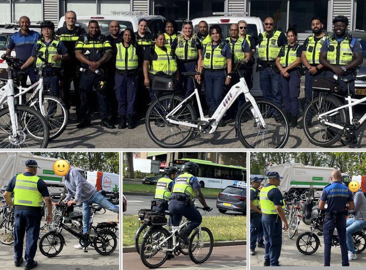 T&amp;H heeft samen met de #Politie en onze #Bikers een grootschalige Handhavings actie uitgevoerd #Lombardijen tegen scooters- en fietsenoverlast op het trottoir Positieve reacties van bewoners en ondernemers.
Met deze actie zorgen we voor #veiligheid
#leefbaarheid 
#samenwerking^OS