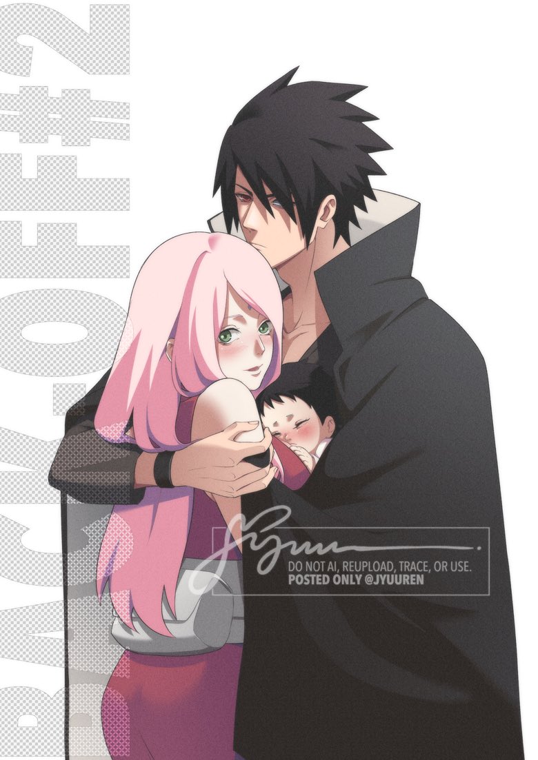 … and them with a baby 🍅🥜🌸