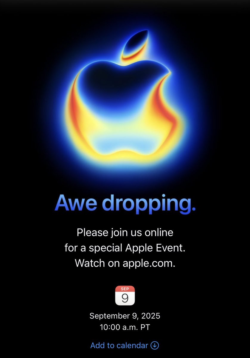 Here it is⚡ #AppleEvent