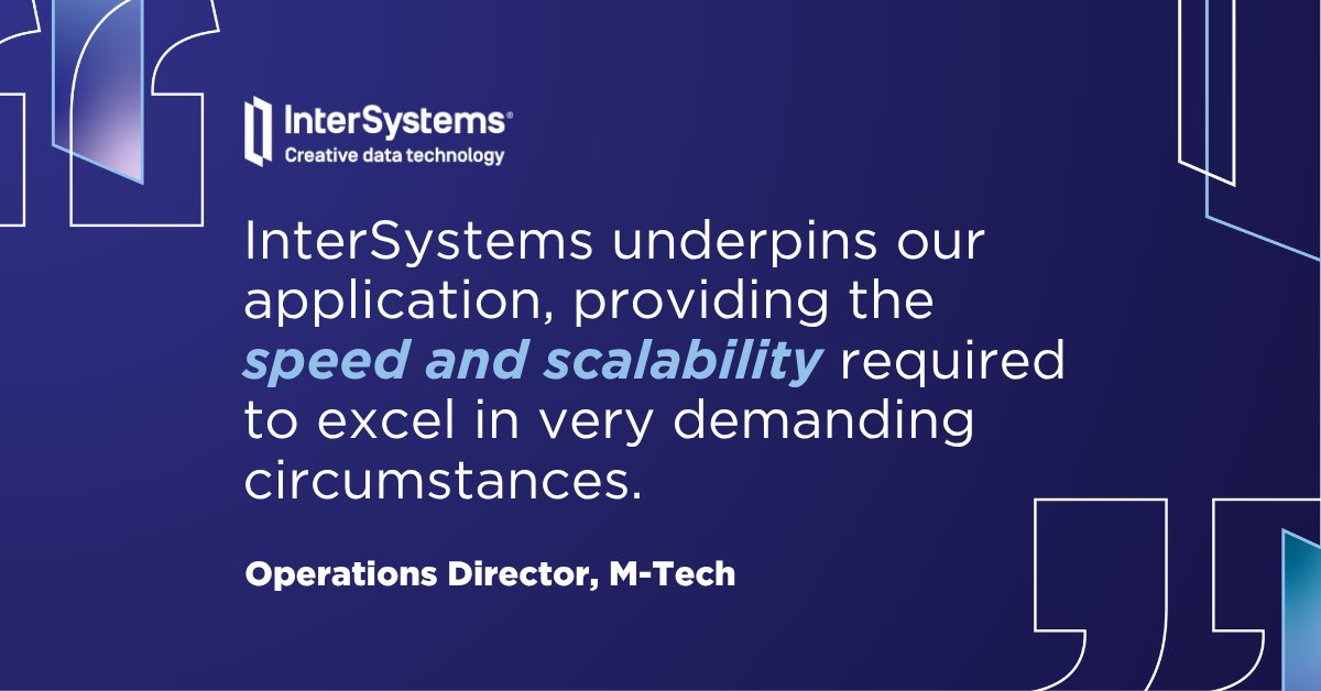 InterSystems UKI tweet media