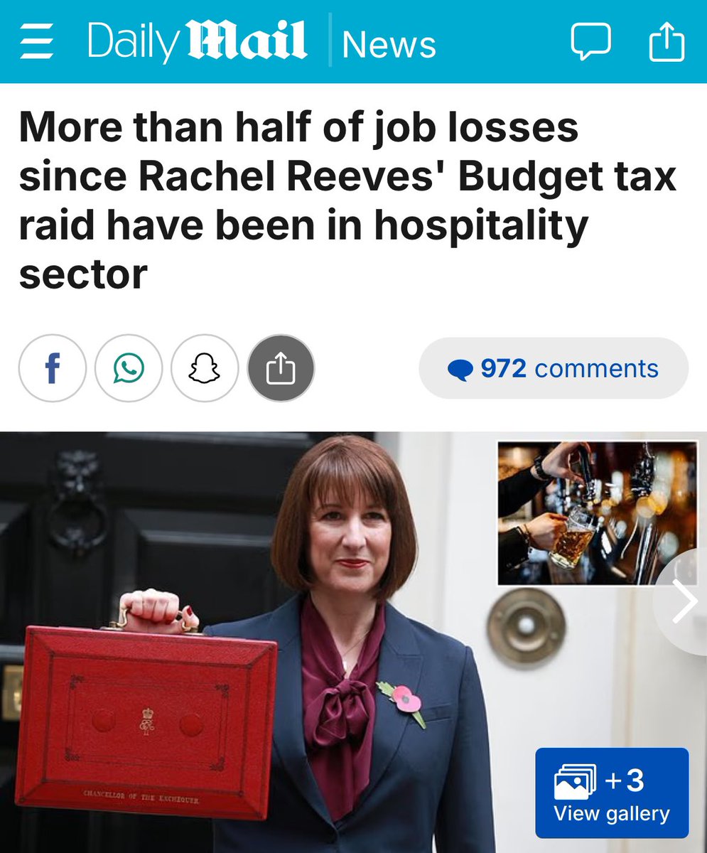 This is the real-world impact of Rachel Reeves’ jobs tax. People are losing their jobs. Young people have fewer chances to get their first job.
 
Conservatives are the only party with a plan to cut waste and back business to deliver the growth our country needs.