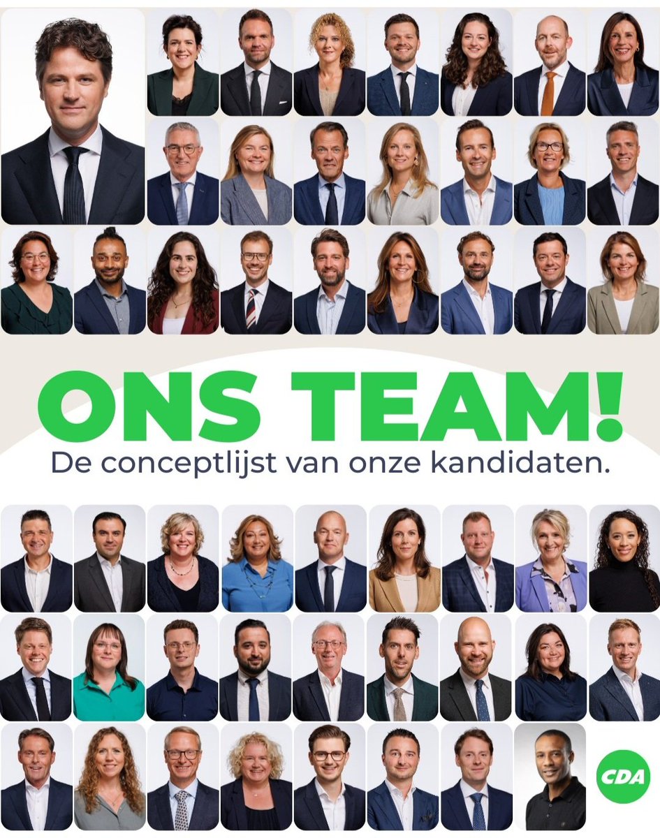 Als er één partij is die ruimte biedt aan jongeren en vrouwen, dan is het wel het CDA deze verkiezingen! Onwijs blij met de jongerenkandidaten Jeltje Straatman (6) en Etkin Armut (18)! 👏🏻

Bekijk de lijst hier: cda.nl/nieuws/cda-pre…