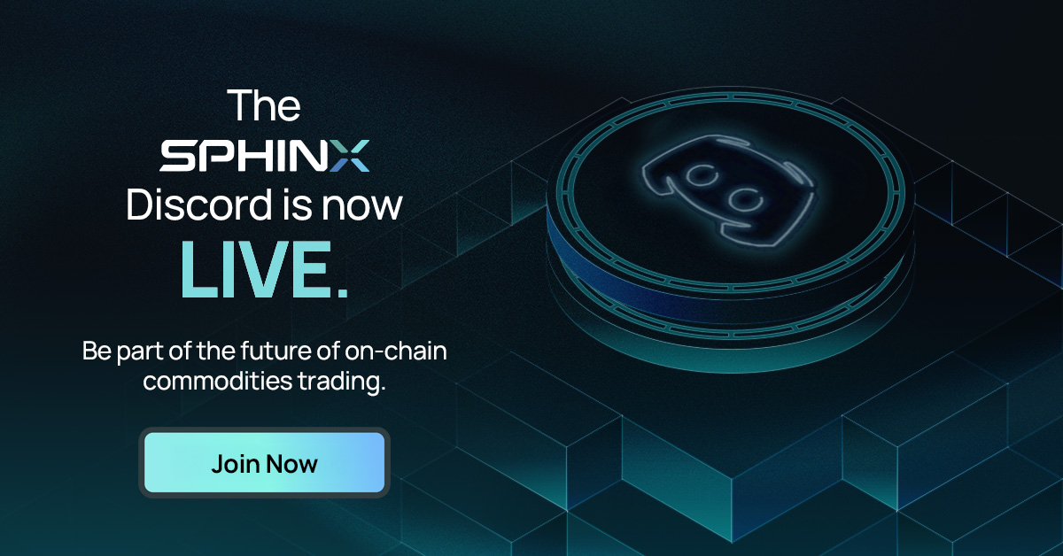 The Sphinx Discord is LIVE.

The future of on-chain commodities trading starts here.
AMAs, puzzles, market insights, and more await. Join and help shape a protocol bringing the $140T+ commodities market on-chain → discord.com/invite/sphinxp…

Genesis happens once, so you might not