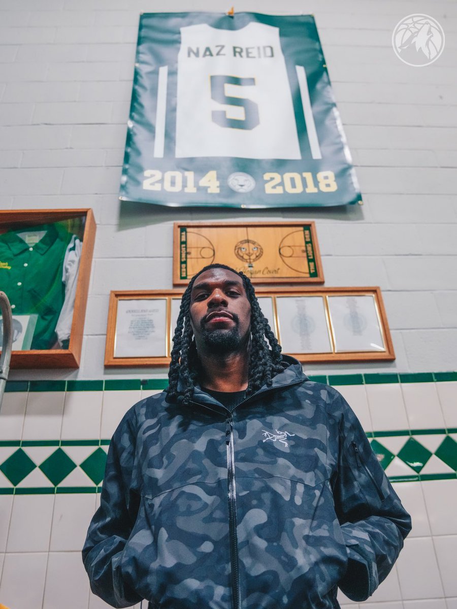 Timberwolves's tweet image. what’s been your fav Naz Reid memory?