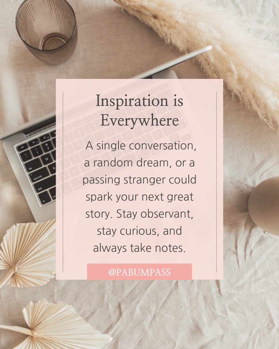 🔍🖋 #IdeasEverywhere #WritersObserve
