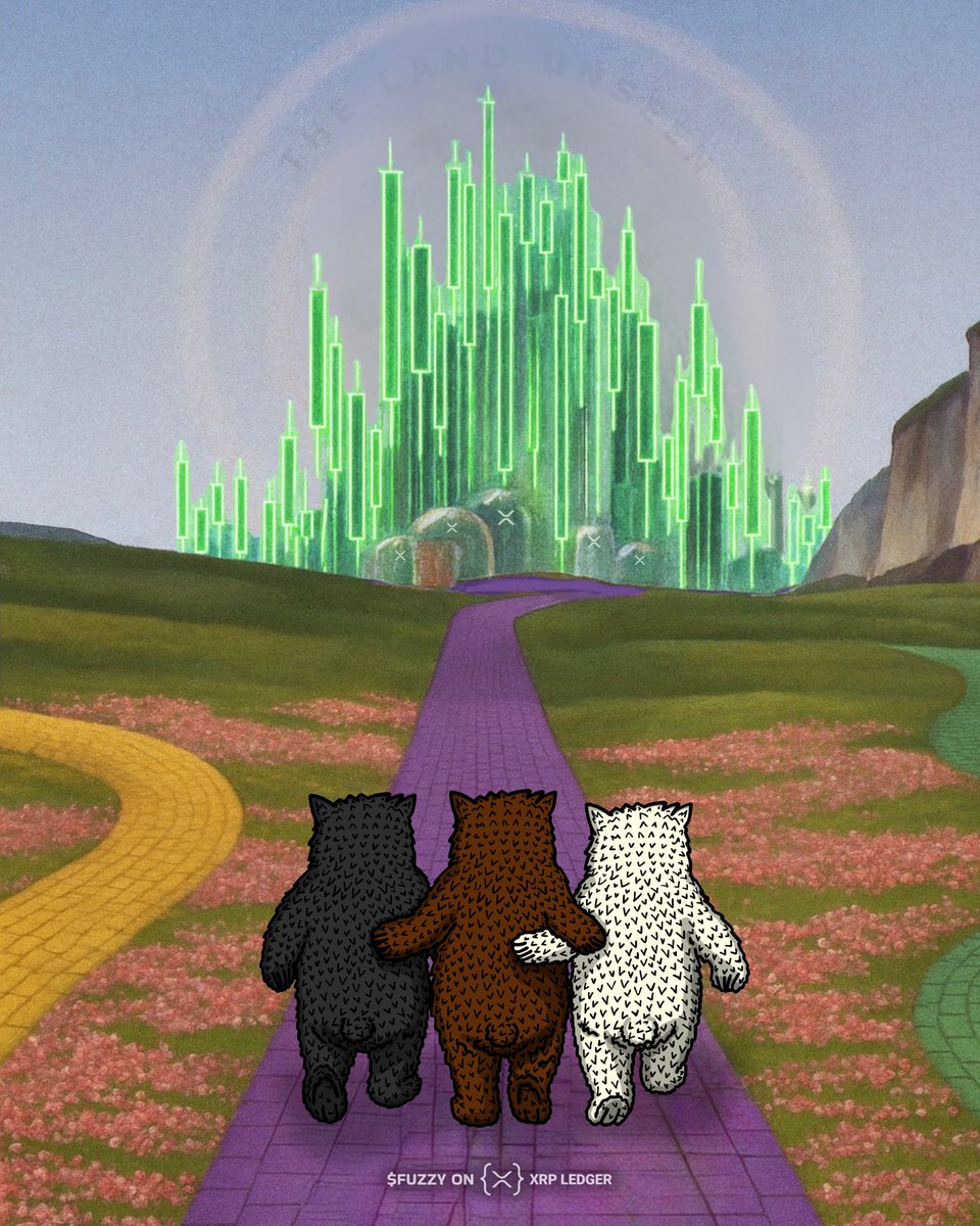 Fuzzy has the power to rule the xrpl!
The Land Unseen is about to reach!
$fuzzy is the ticker "the billion runner bear"