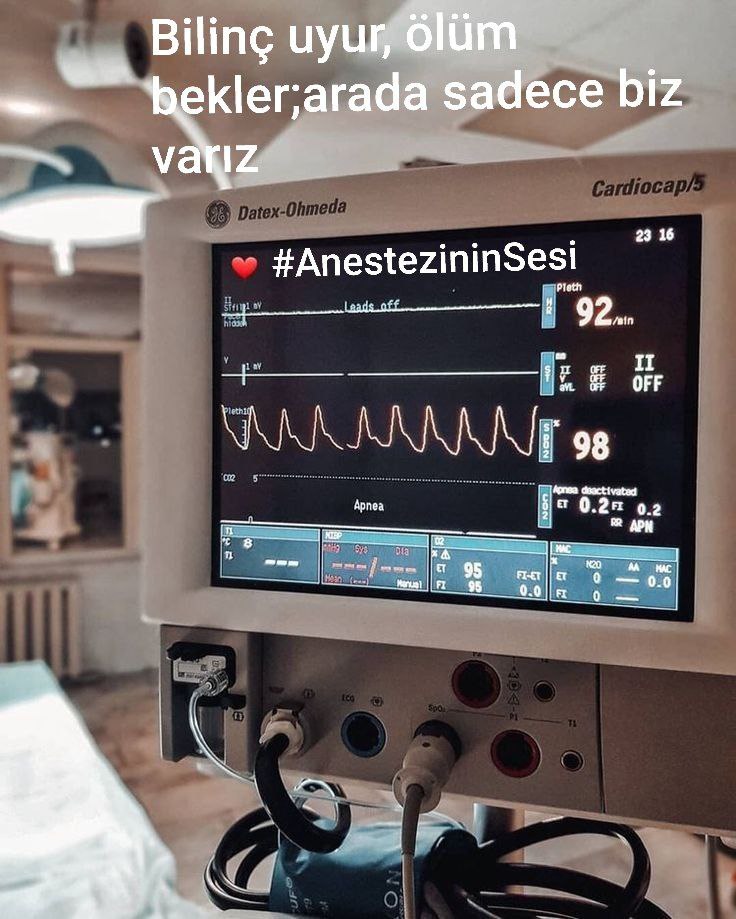 Hasta güvenliği için daha fazla anestezi teknikeri sahada olmalıdır
#AnestezininSesi