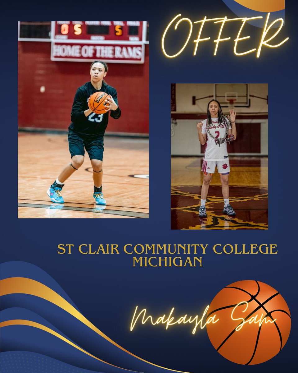 After a long talk with Coach Lindsey I would like to say I am blessed to receive a offer from St Clair cc #AllglorytoGod <a href="/BritMitch1/">Brittany Mitchell</a> <a href="/CoachLindseyCPA/">Asst Coach/Recruiting coordinator @ St. Clair CC</a> 🔥🔥🔥
