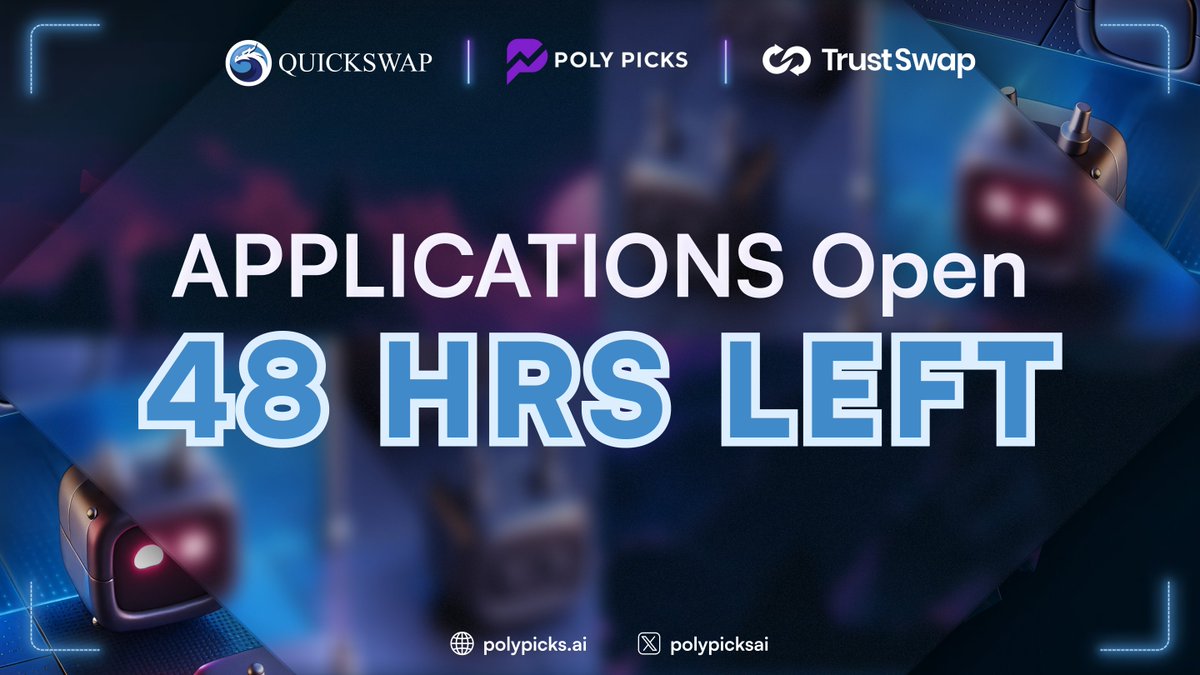 There's still time to submit your application for the $PICKS token sale on QuickLaunch ✍️

Demand has been strong and spots are limited, with ~48 hours to go!

quicklaunchpad.io/dashboard/laun…