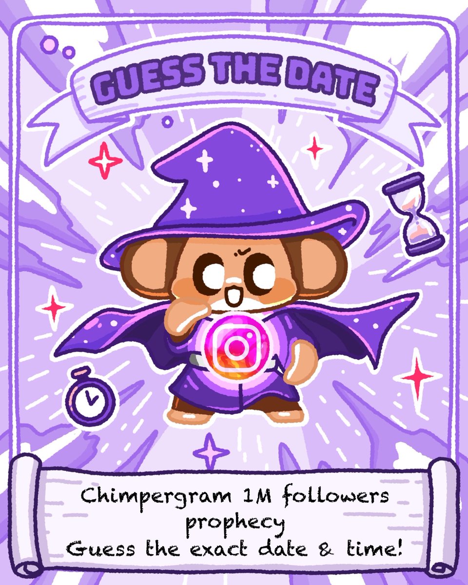 Chimpers is about to join the rare club of brands with 1M+ followers on BOTH TikTok and Instagram.

Drop your guess below for when we’ll cross the Instagram milestone!

One lucky guesser wins a Chimpers NFT!