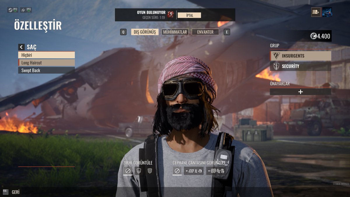 Daha çirkini yok bu arada
Oyun ismi: Insurgency Sandstrom