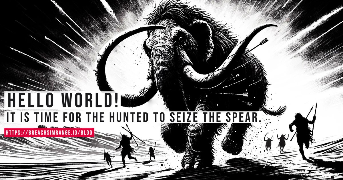 Hello World!
This  is our first post to the world. Our mission is to simplify offensive  cyber security operations through actionable security research while  strengthening defensive capabilities at the same time. 
Read blog post here: breachsimrange.io/blog/hello-wor…
#breachsimrange