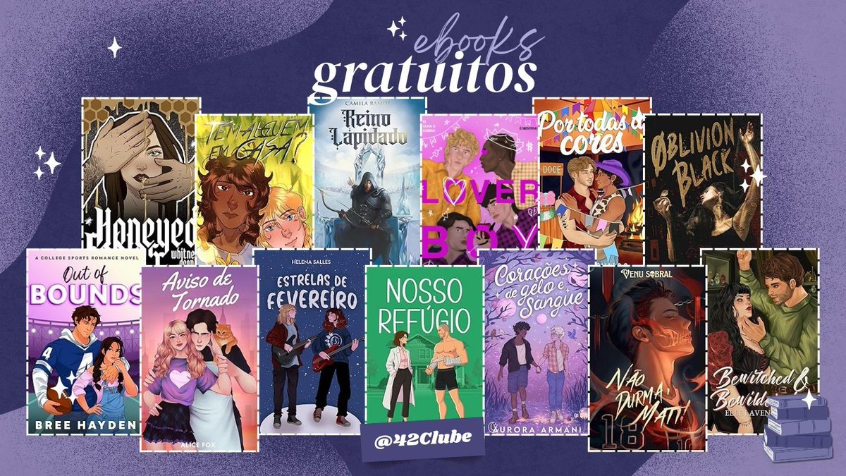 ☕︎ E-books GRATUITOS hj 26/08
                                             — a thread💜