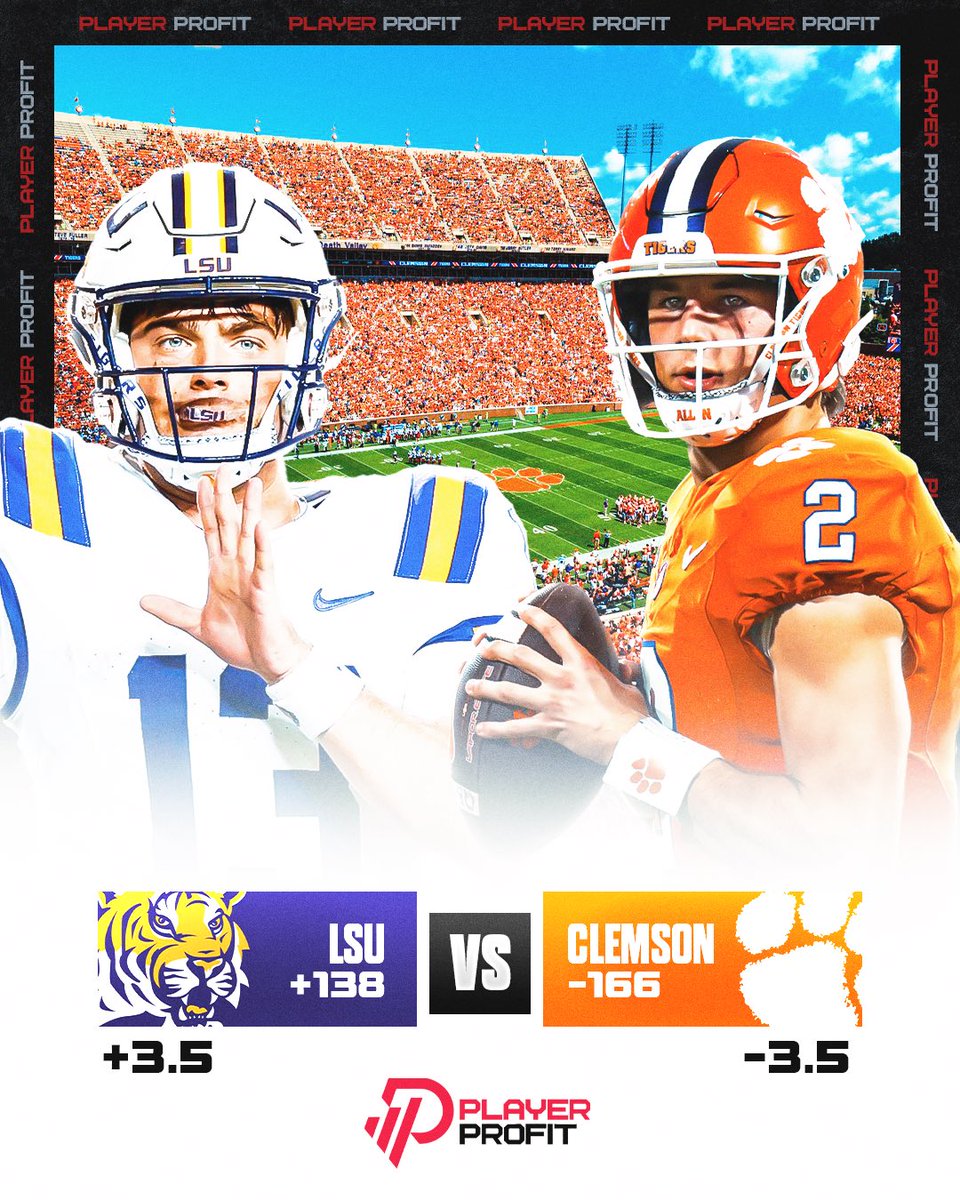 2 MASSIVE Matchups to kickoff the Week 1 of the College Football season ! 

Who’s taking these games ? Who’s covering the spread? 

Let’s hear those predictions 🗣️⬇️⬇️⬇️