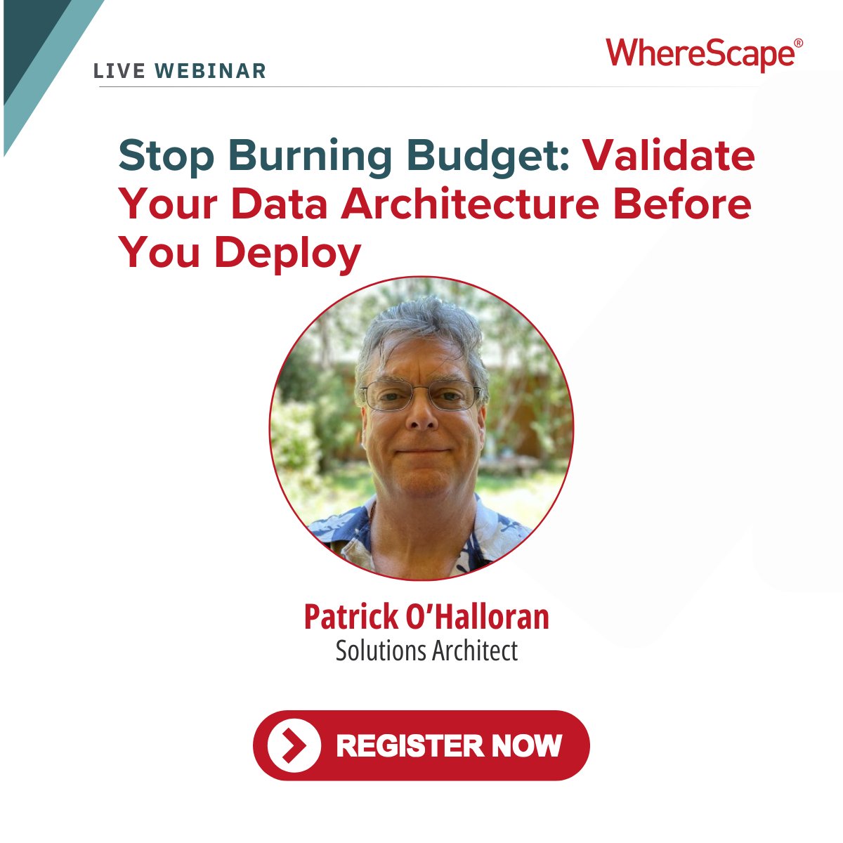 wherescape's tweet image. Join us live at 12 PM CT! Learn to build Oracle data workflows without breaking the budget. ow.ly/OZrj50WFYWX #OracleCloud #DataEngineering #DataOps #Automation #CloudMigration #Oracle