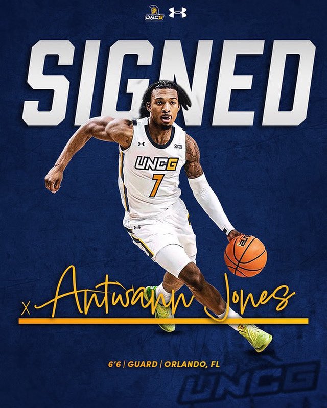 Join us in welcoming Antwann Jones from Orlando, Florida to the Blue &amp; Gold! ✍🏼 #letsgoG #Brotherhood