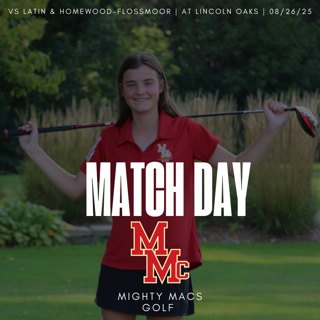 Golf is back in action tonight!

🆚 Latin &amp; Homewood-Flossmoor
⌚️ 4:30pm
📍 Lincoln Oaks Golf Course

#MacNation x #BackInMACtion