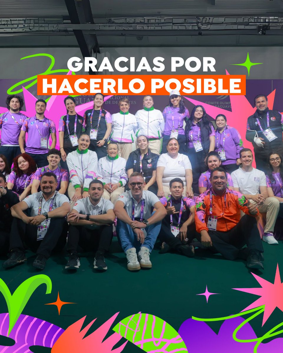 Con el corazón voluntario todo fue posible. ❤️

Gracias a quienes dieron su tiempo y energía en <a href="/asu2025Oficial/">ASU2025</a> 

#PanamSports