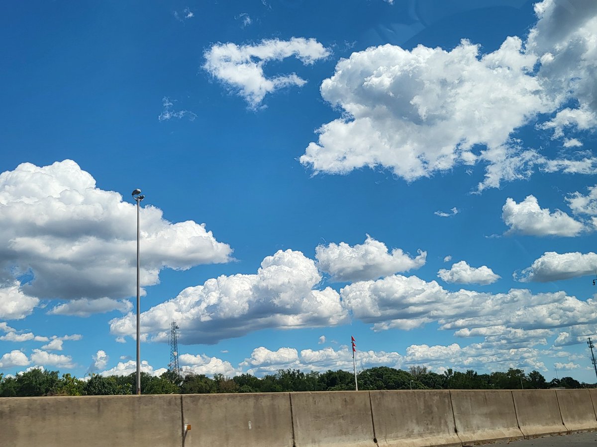 Pretty fluffy clouds