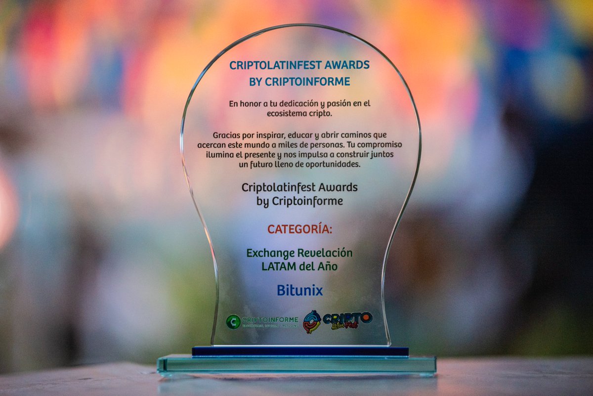 BitunixFA's tweet image. 📢 سلام آمریکای لاتین! جام رو بردیم 🏆

سریع‌ترین صرافی در حال رشد، حالا «صرافی نوظهور سال – LATAM» شد 💚

مرسی از جامعه‌مون و @Criptolatinfest 🙌

ایستگاه بعد: فتح جهانی 🌍

#Bitunix #CriptoLatinFest #Crypto