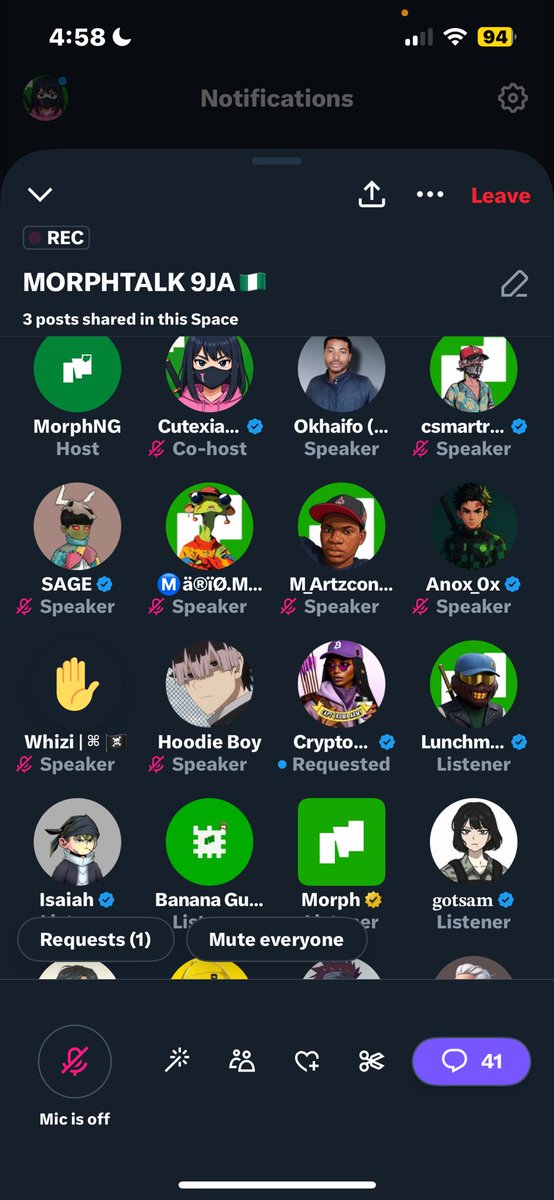 cutexiaruby_j's tweet photo. Hey Morphers @Muby_PR hosted us today with the [ @morph_NG ] account.

And guessed who graced our presence → @morphnetwork 

The Quiz on morph was great & fun 💚💚💚

Even though It was technical.…………

I tried my best but yes this is a friendly reminder not to miss it next time .