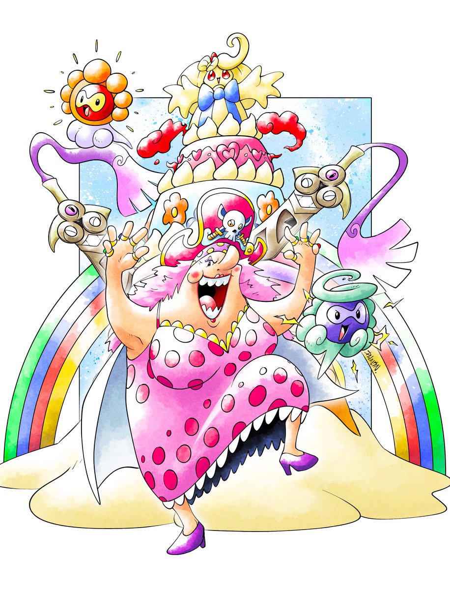 DWalkn's tweet image. Four  Emperors as Elite Fourth :
BIG MOM