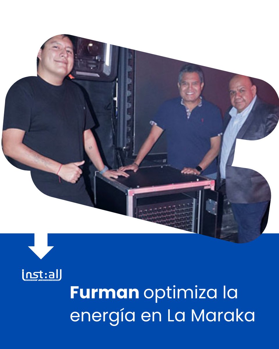 🎶✨ undada en 1955, La Maraka sigue marcando pauta en el entretenimiento mexicano. Hoy, con el respaldo de Furman, garantiza espectáculos sin interrupciones. Lee la historia completa 👉 installmagazine.com.mx/furman-optimiz…

#installmagazine  #TecnologíaAV #EnergíaConfiable #EspaciosEscénicos