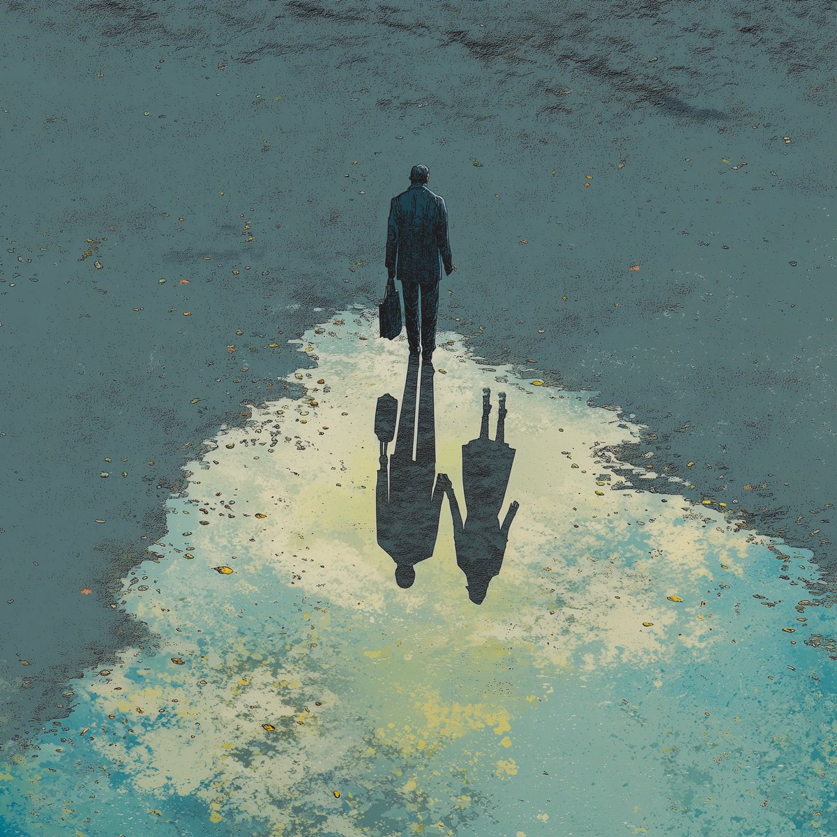 My new collection, The Poet’s Palette, is now on <a href="/SuperRare/">SuperRare</a>, with five 1/1s and a bidder’s edition! 

Each artwork was created using a line of poetry and was heavily inspired by Hopper’s quote: “If I could say it in words, there would be no reason to paint.”