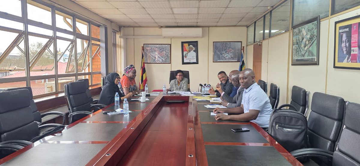 Earlier today, I paid a courtesy visit to the Minister of Health  <a href="/JaneRuth_Aceng/">Dr. Jane Ruth Aceng Ocero</a>    to brief her on the on-going One Health Project Review Meeting, in Preparation for the High Level Ministerial Meeting scheduled for 29th August.  Had a privilege to share the IGAD 2024  Report.