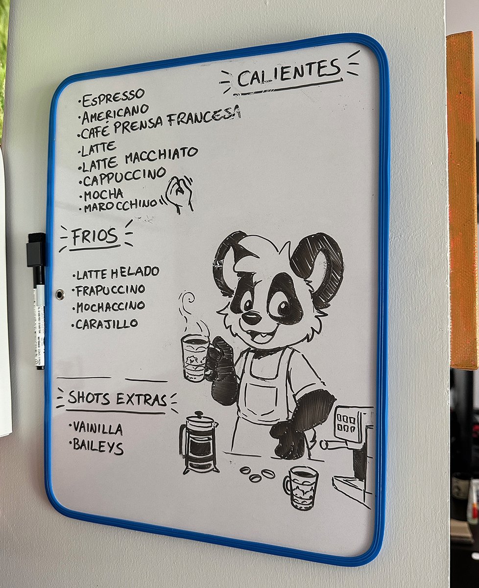 Menu of my personal cafeteria.
What would you order?