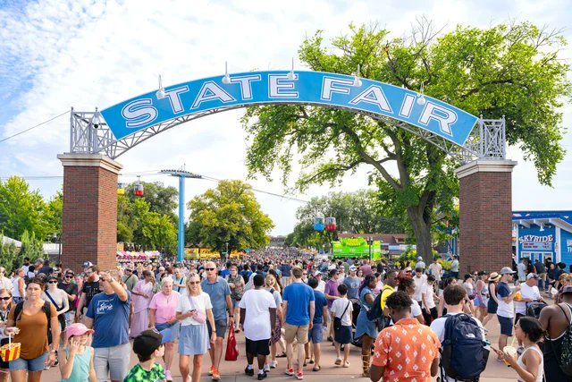 RepMueller's tweet image. The State Fair is in full swing, with less than a week left. If you are planning to go this Friday, come see me at the House booth in the Education Building from 10:00am - noon. I hope to see you there!