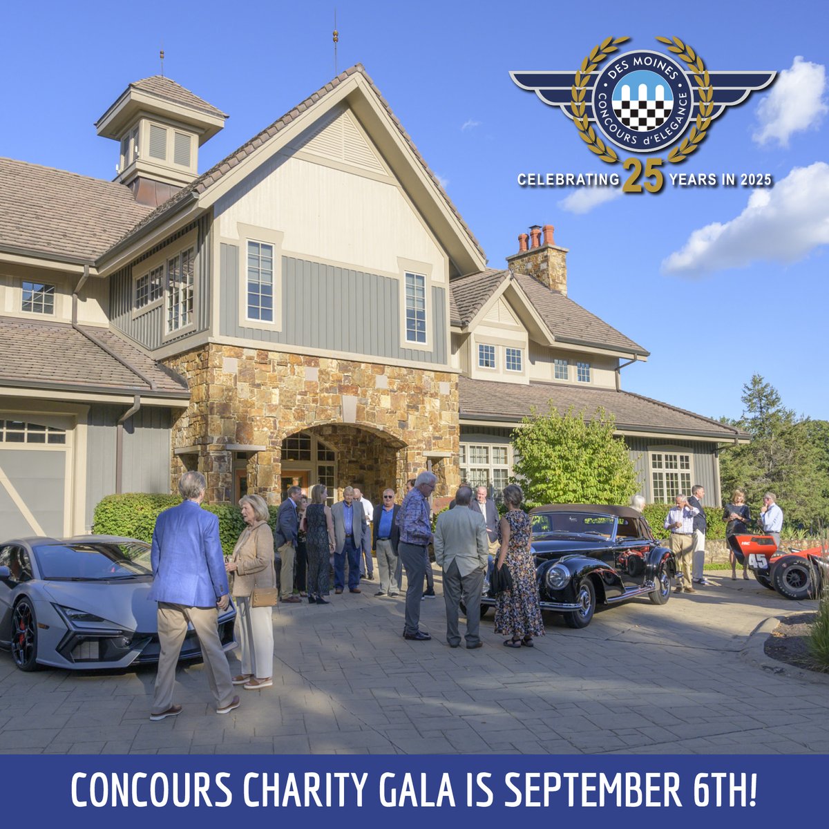 DSMConcours's tweet photo. 🚨 LAST CHANCE!
Join us Sat, Sept 6 at the Stine Barn for the Annual Des Moines Concours Gala.
⭐ Special guest Donald W. Osborne (Jay Leno’s Garage)
🍽 Fine dining • 🥃 Bourbon tastings • 🎟 Auctions • 🚘 Rare cars
🎟 Few tickets left; ends 8/29
👉 https://t.co/Sl8GRikbWB https://t.co/ok04BxBHkU