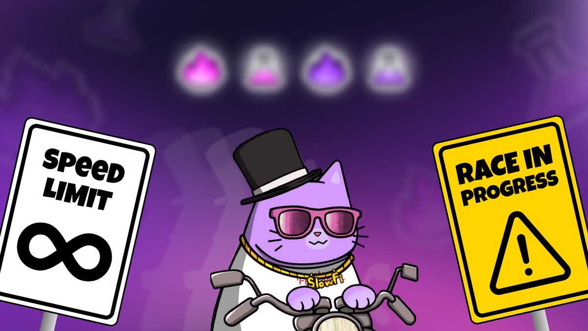 Motocats are stacking miles in formation, waiting for The Garage 🐈‍⬛🛵

Once open, traits decide the pace but whispers in the pits speak of upgrades.

Rare and powerful for racers chasing lap records and leaderboard glory🏆

The Garage will reveal all soon⚡️