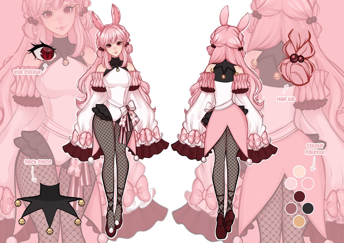 another cute ref sheet ♡ #VGenComm