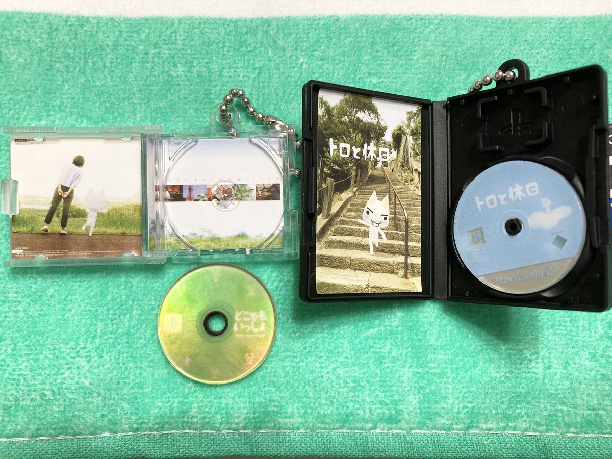 ゲームパッケージミニチュアチャーム Playstation シークレット入り全9