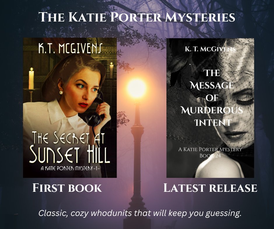 The Katie Porter Mysteries

24 adventures to choose from! Can be read as a complete series or as standalones.

amazon.com/author/ktmcgiv…