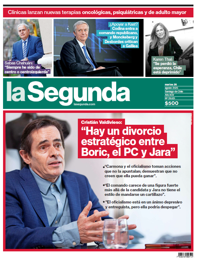 PORTADA DE HOY
▶️ lasegunda.com